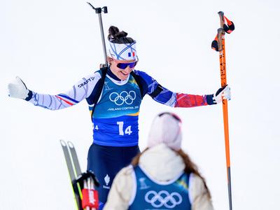 Francosko zmagoslavje v Anterselvi, slovenska štafeta 13.