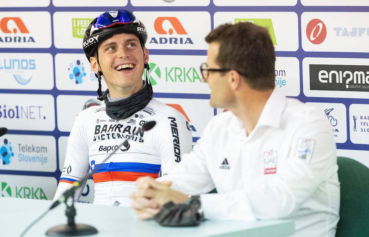 Matej Mohorič bo nastopil na dirki Po Sloveniji. | Foto: Vid Ponikvar/Sportida