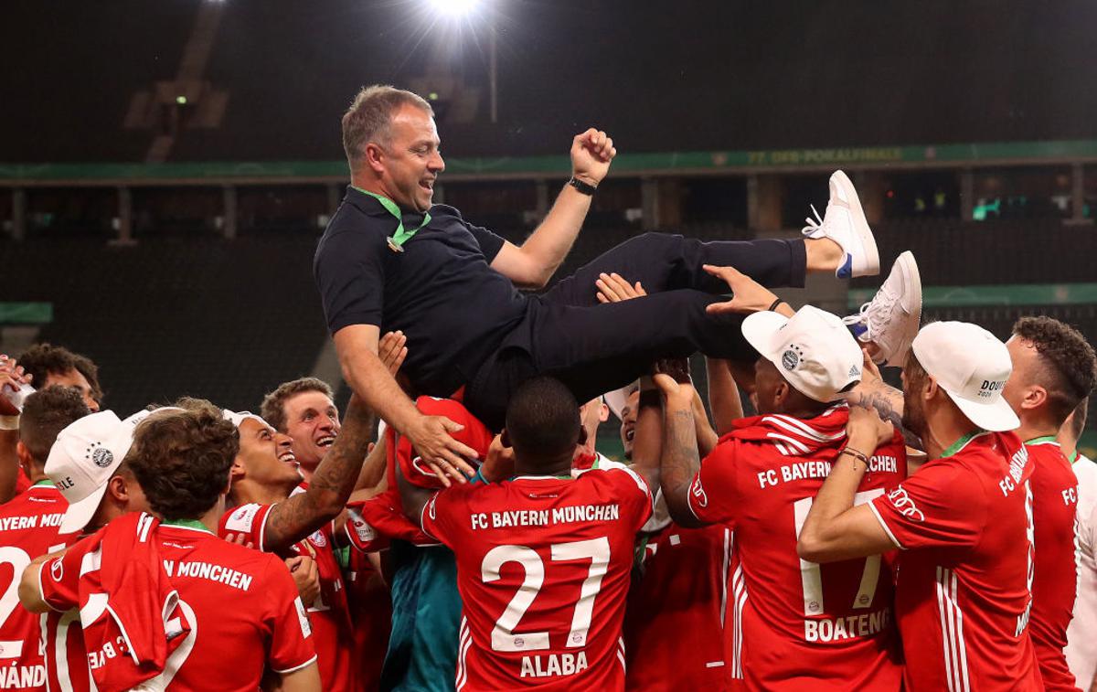 Hans-Dieter Flick | Hans-Dieter Flick je osvojil srca nogometašev Bayerna in tudi nogometnega sveta. | Foto Getty Images