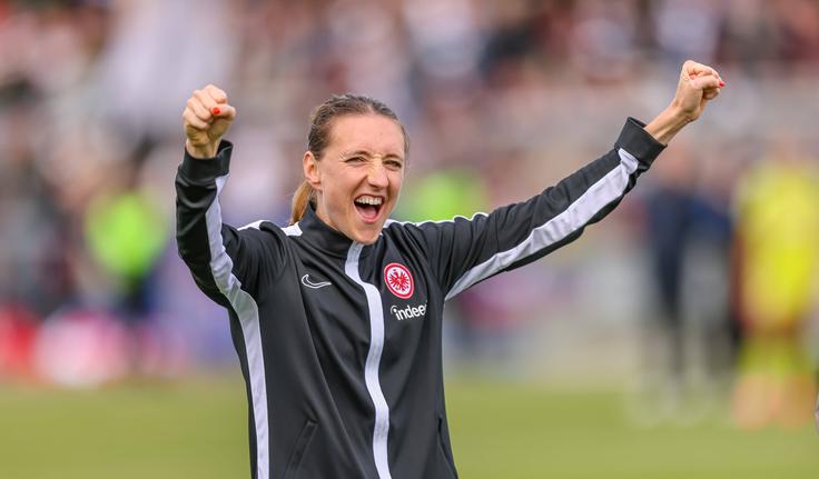 Pri Eintrachtu iz Frankfurta je pustila imeniten pečat. V Nemčiji je najprej igrala za Turbine Potsdam (2016–2020), nato pa se preselila v Frankfurt, kjer je igrala do tega poletja, nato pa za rekordnih 550 tisoč evrov prestopila k ameriškemu klubu Utah Royals. | Foto: Guliverimage