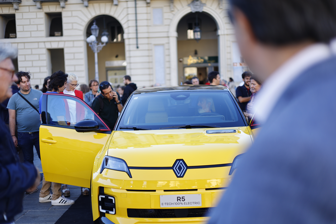 Renault je obudil petko z električnim motorjem.  | Foto: Salone Auto Torino