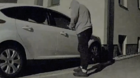 Nočna drama pri Domžalah: poskus kraje, sosedova tesla pregnala tatova #video