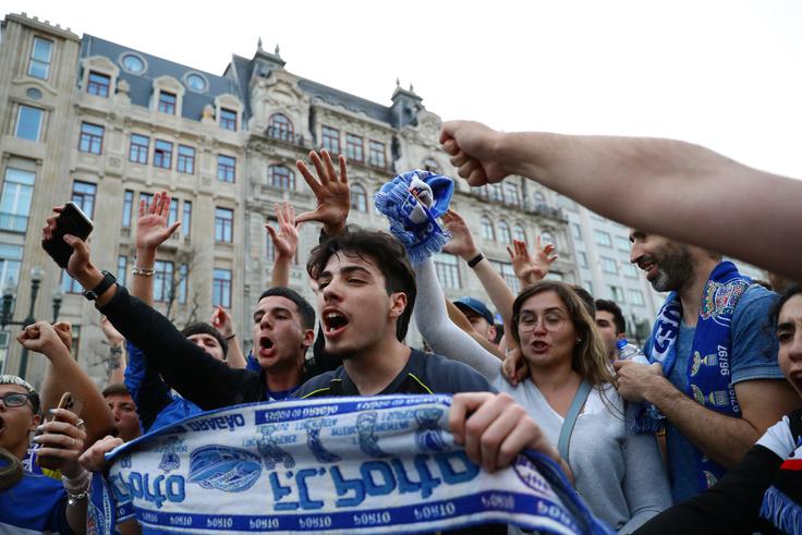 Danes bo v Portu še zelo veselo. | Foto: Reuters