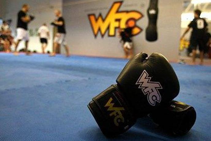 Trening pred nocojšnjim WFC spektaklom