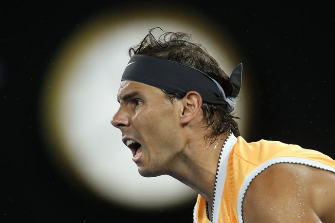 Rafael Nadal | Rafael Nadal je Američanu Francesu Tiafoeju oddal le devet iger. | Foto Reuters