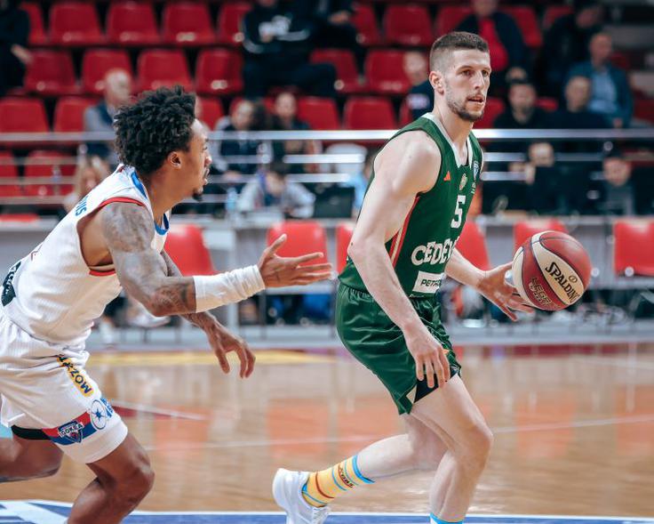 Aleksej Nikolić je dosegel 9 točk. | Foto: Igokea m:tel/Marija Vuruna