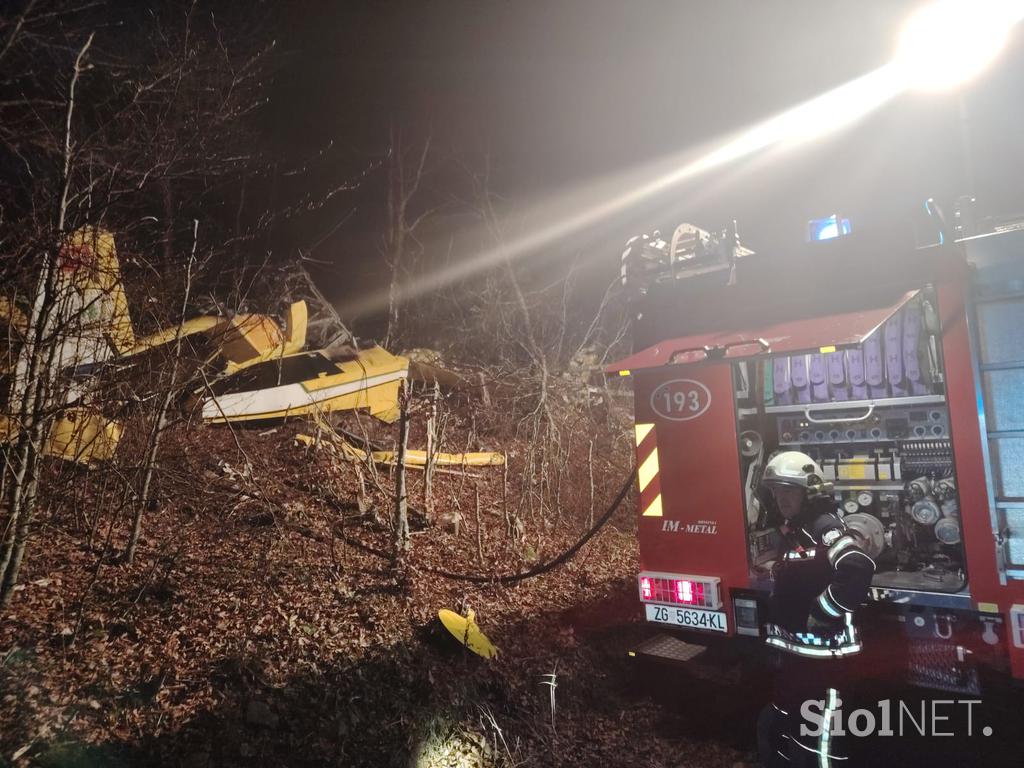 Air tractor, strmoglavljenje, Senj