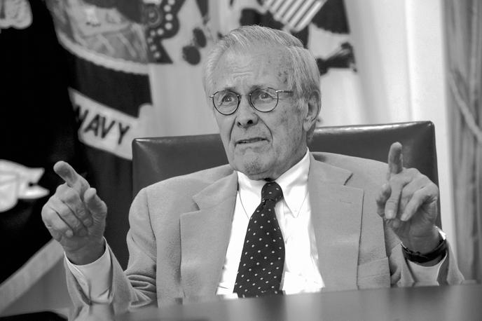 Donald Rumsfeld | Donald Rumsfeld je umrl v 89. letu starosti. | Foto Guliverimage