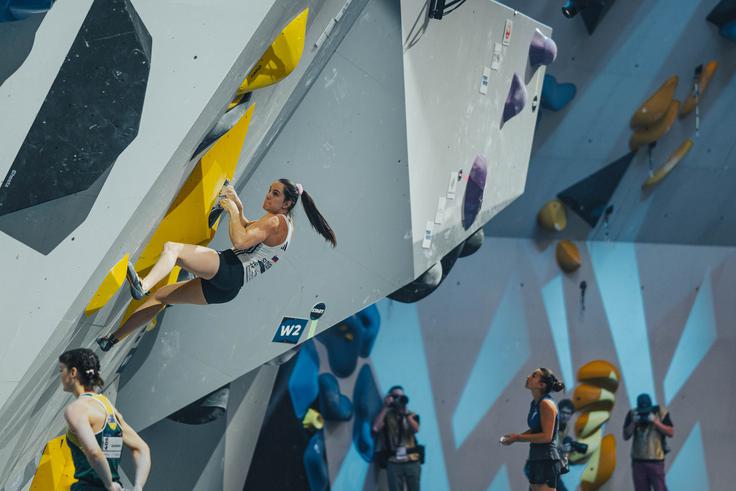 Julija Kruder je osvojila 11. mesto. | Foto: Lena Drapella/IFSC