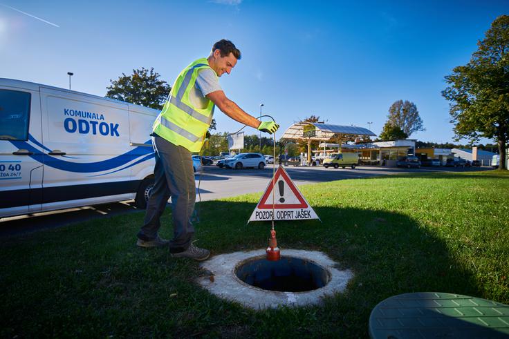 Preizkus tesnosti kanalizacije.  | Foto: 