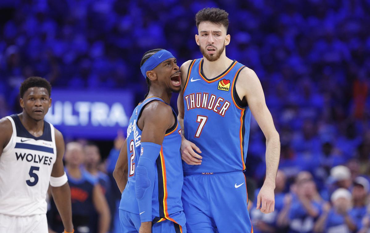 Oklahoma City Thunder Shai Gilgeous-Alexander | Oklahoma City Thunder je povedla z 2:0 v zmagah. | Foto Reuters