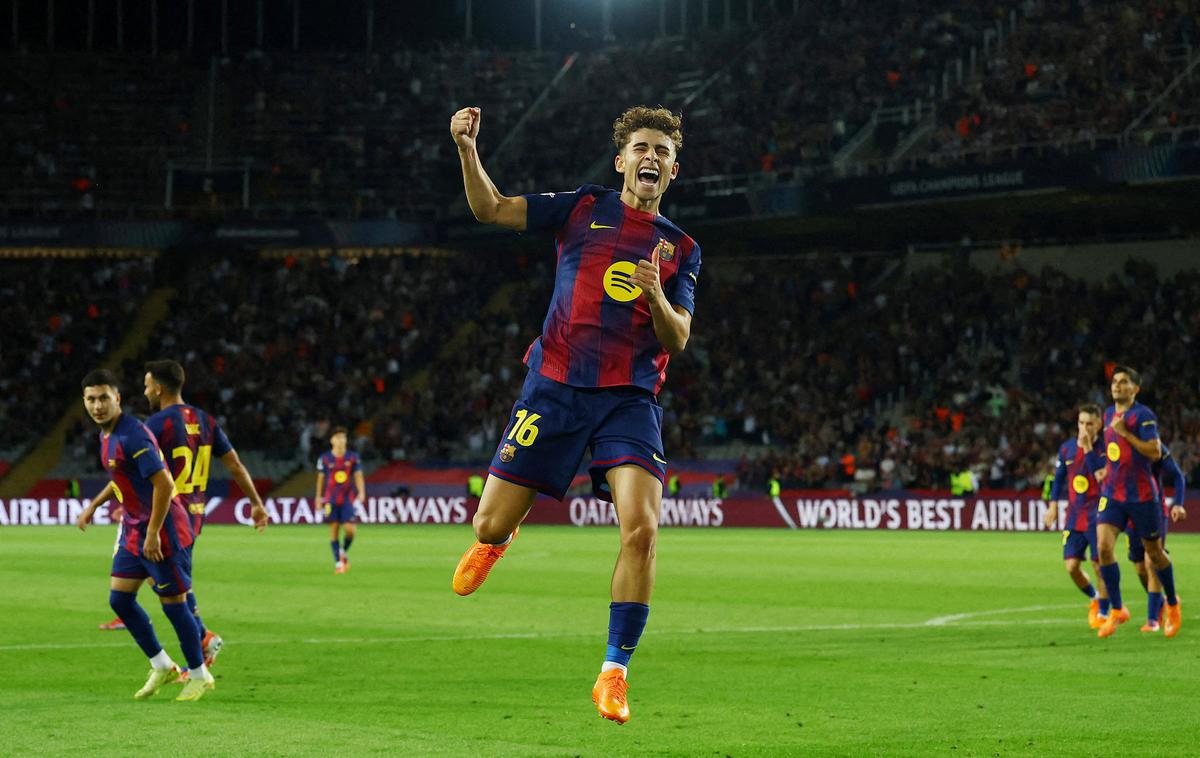Barcelona | Barcelona je v 3. krogu lige prvakov doma premagala Olympiakos s 6:1 ... | Foto Reuters