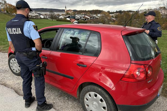 Nadzor v Novem mestu | Med nadzorom so ustavili in preverili 12 voznikov. | Foto PU Novo mesto