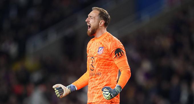 Jan Oblak je z Atleticom prezimil na prvem mestu španskega prvenstva, 12. januarja pa ga čaka prvi nastop v letu 2025. | Foto: Guliverimage