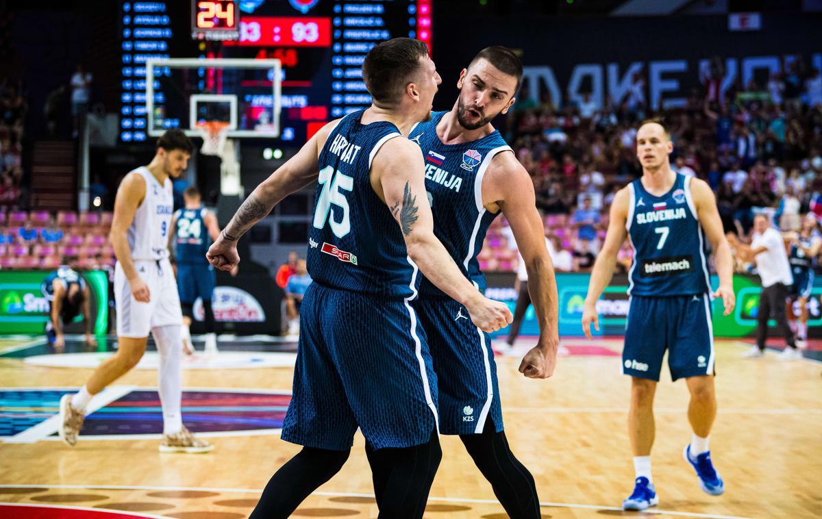 Gregor Hrovat, Rok Radović | Gregorja Hrovata s soigralci danes čaka četrtfinale EuroBasketa. | Foto FIBA