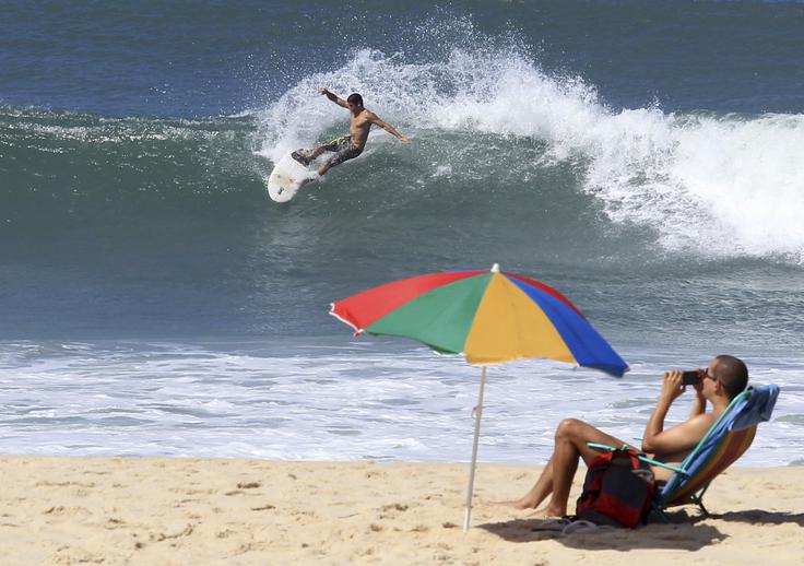 Kaiser Plaža v Riu de Janeiru | Foto: Reuters