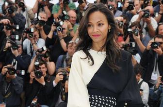 Zoe Saldana: Najraje sem zgoraj