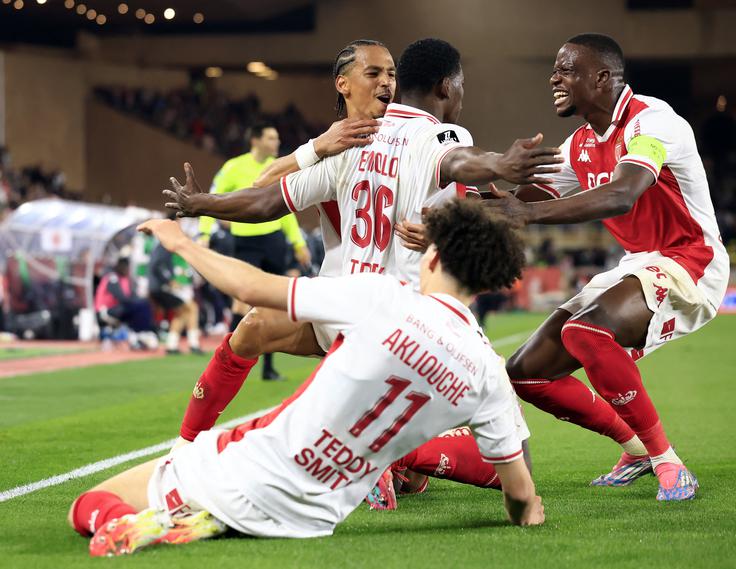 Breel Embolo je popeljal Monaco do zmage nad Nico (2:1). | Foto: Reuters