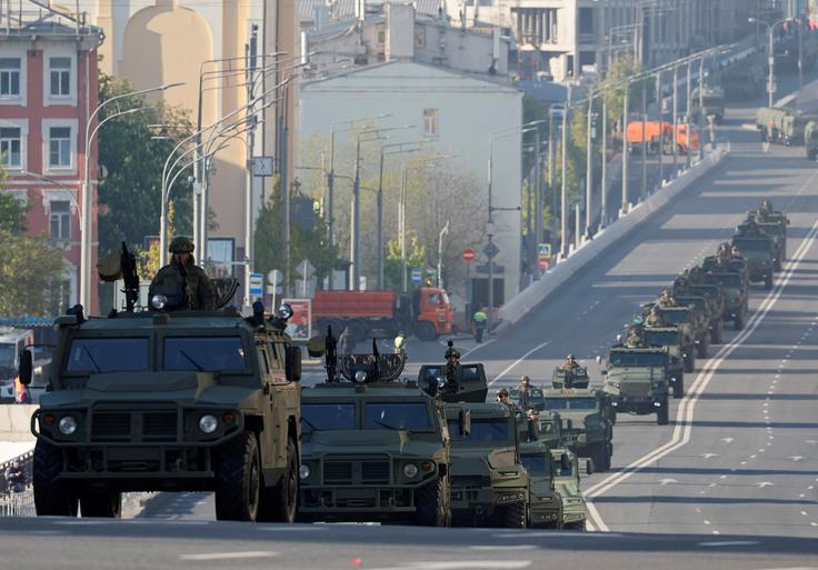 Rusija, parada, Moskva | Foto: Reuters