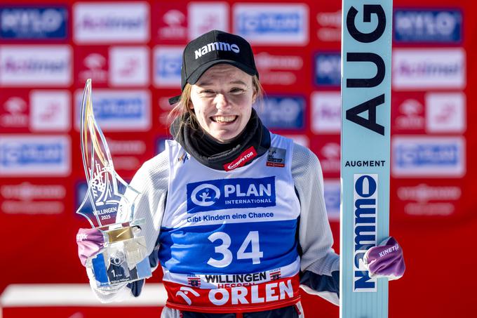 Eirin Maria Kvandal je za točko prehitela Prevc. | Foto: Guliverimage