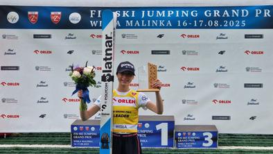 Nika Prevc v Wisli še do premierne zmage v novem formatu