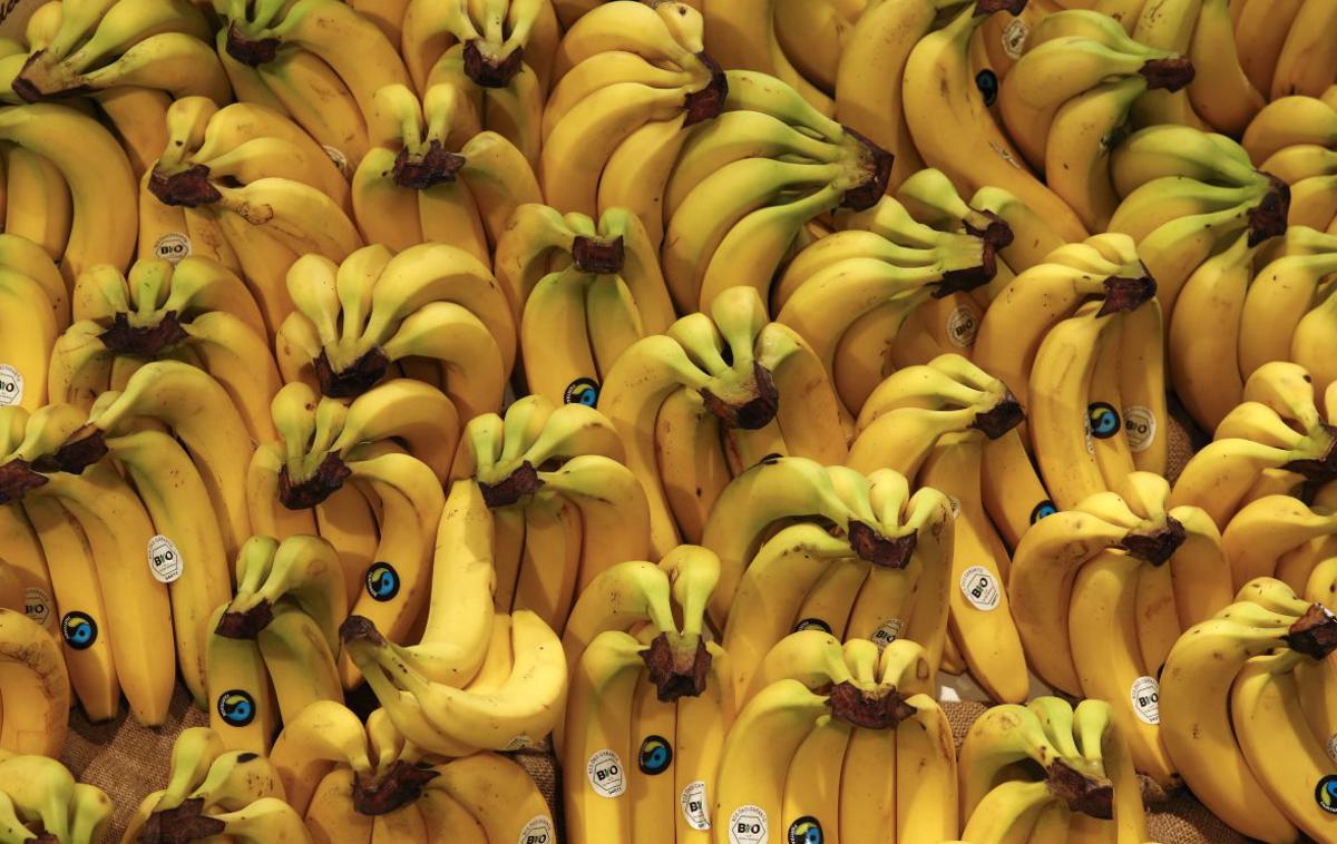 Banane | Ljubljanski kupci prek Woltove dostave najpogosteje kupujejo banane, ki so pri vrhu priljubljenosti tudi drugod po Sloveniji. | Foto Reuters