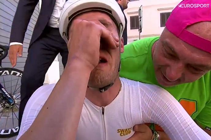 italija | Filippo Conca (Swatt Club) je presenetljivi zmagovalec cestne dirke državnega prvenstva Italije. Mu zmaga lahko prinese pogodbo s profesionalno ekipo?