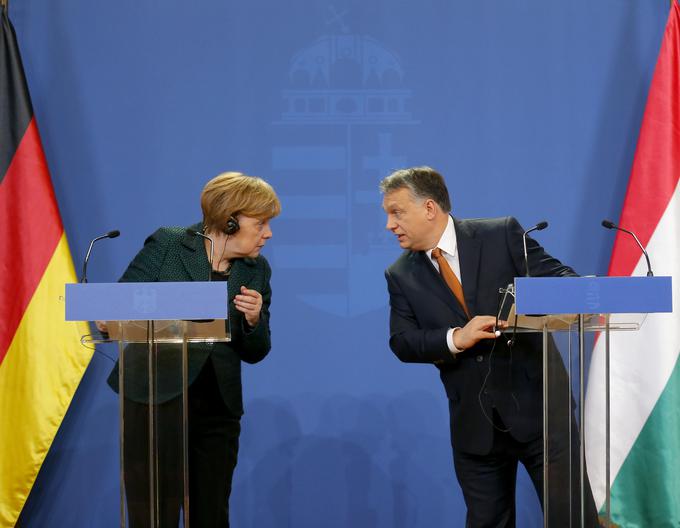 Orban je Merklovi izrazil podporo. | Foto: Reuters