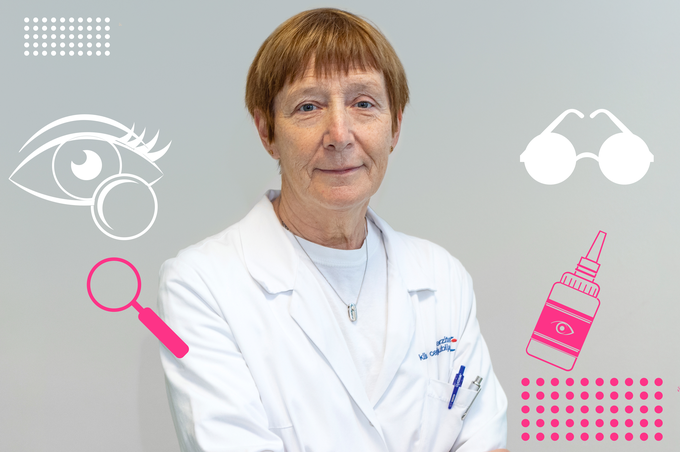 Prof. dr. Barbara Cvenkel, dr. med., spec. oftalmologije, vodja Oddelka za glavkom na Očesni kliniki Univerzitetnega kliničnega centra Ljubljana | Foto: 