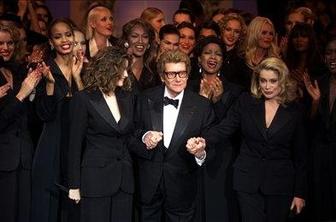 Slovo modnega velikana Yvesa Sainta Laurenta