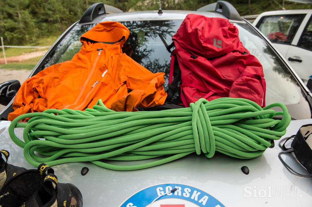 gorski reševalec Dacia alpinist