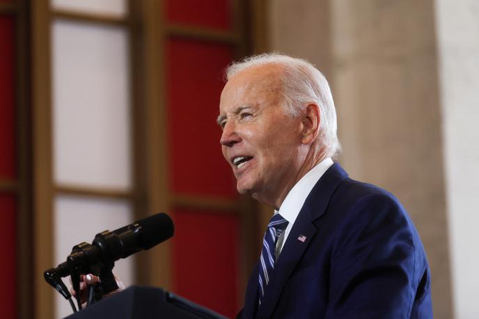 Joe Biden | Bidna je moški nameraval ustreliti z ostrostrelsko puško naslednjič, ko bi predsednik obiskal Utah, trdi FBI. Biden, ki je trenutno na turneji po ameriškem zahodu, bo v Utah prispel nocoj. | Foto Reuters