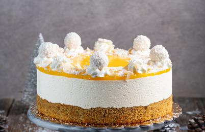 Kokosova torta s pomarančo