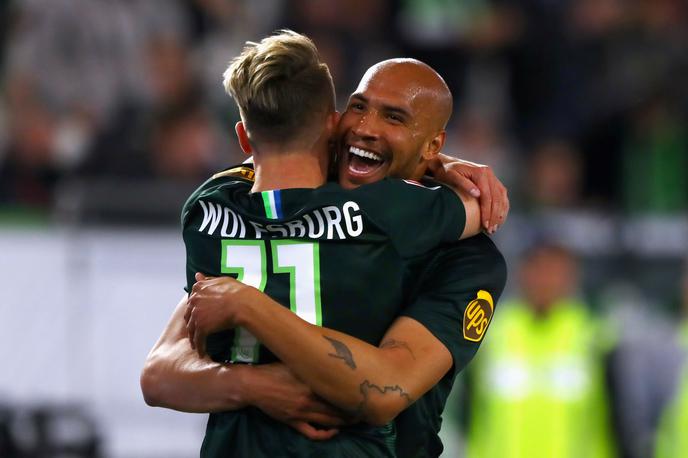 Wolfsburg | Nogometaši Wolfsburga so v 90. minuti iztržili remi proti Eintrachtu. | Foto Getty Images