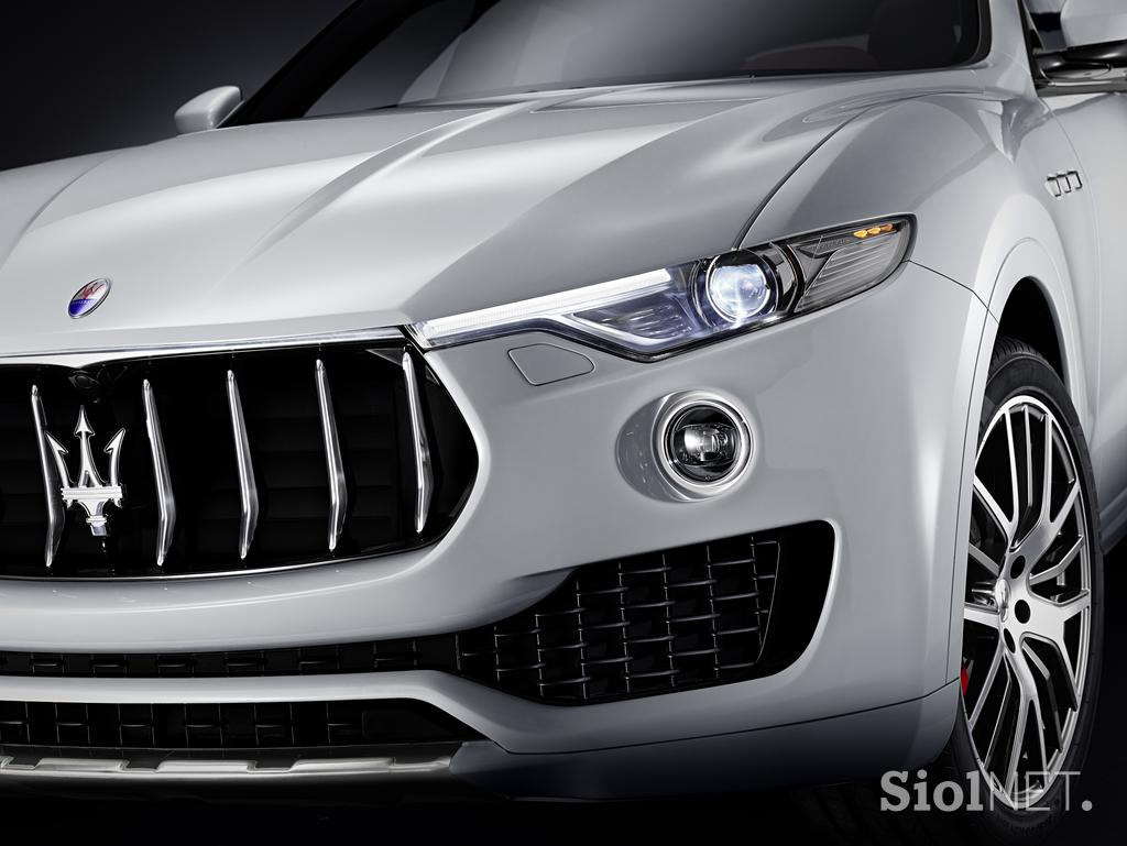 Maserati Levante - SUV ekskluzivnost v notranjosti