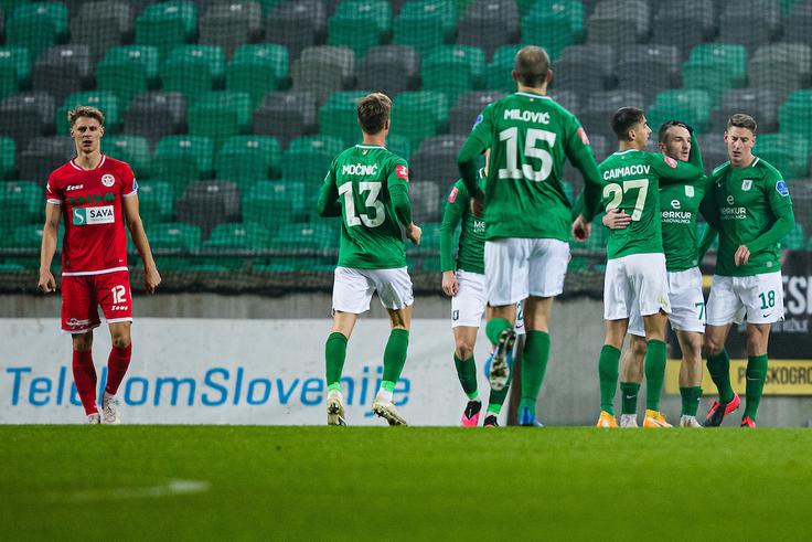 Olimpija, Aluminij, november 2020 | Foto: Grega Valančič/Sportida