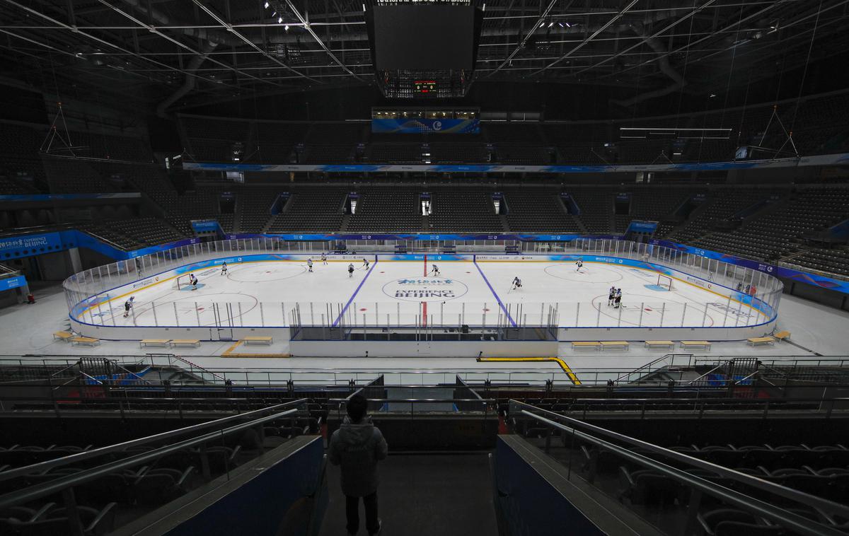 National Indoor Stadium | National Indoor Stadium bo prizorišče olimpijskih hokejskih tekem v Pekingu. Pred začetkom OI je vse več razprav o smiselnosti izvedbe olimpijskega hokejskega turnirja. | Foto Guliverimage