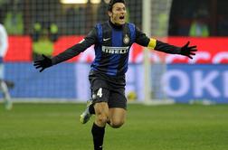 VIDEO: Čudno veselje Zanettija pri golu Interja