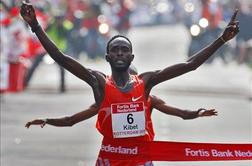 Kibet drugi najhitrejši maratonec v zgodovini