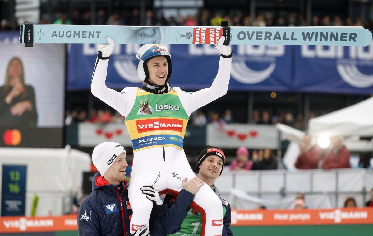 Daniel Tschofenig | Daniel Tschofenig je preteklo zimo osvojil veliki kristalni globus. | Foto Reuters