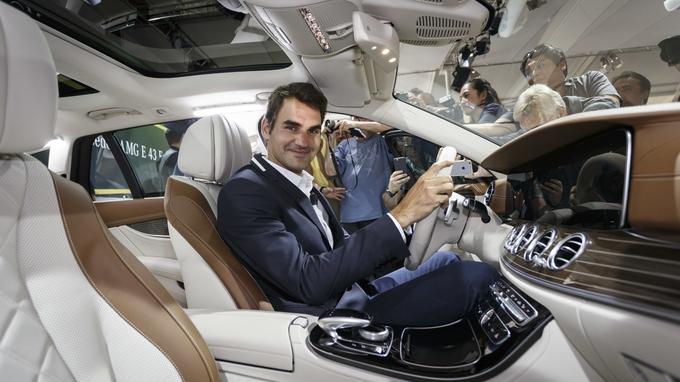 Mercedesovega karavana na osnovi razreda E je razkril teniški zvezdnik Roger Federer. | Foto: 