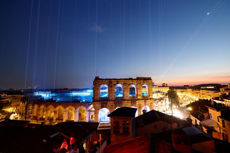 Verona bo gostila slovesnost ob koncu iger. | Foto: Reuters