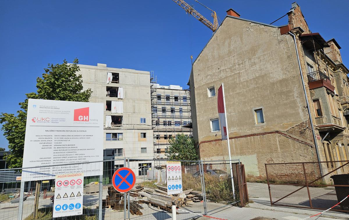 UKC Maribor | Dela za širitev oddelka za onkologijo potekajo "skladno s terminskim planom".  | Foto STA