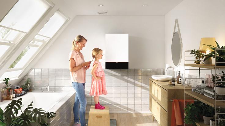 Plinski kotel je zanesljiv in estetskega videza. | Foto: GIZ DZP, G.I.Z.