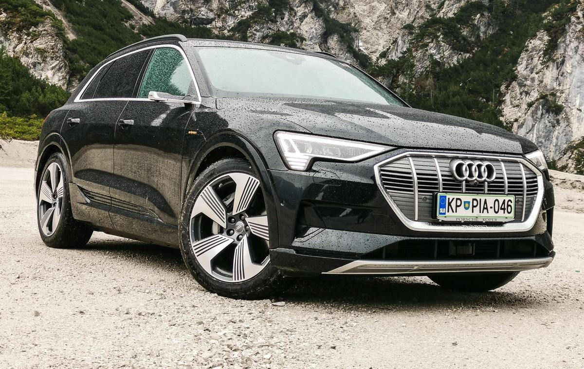 Audi e-tron | Audi je novega e-trona quattro letos spomladi začel prodajati tudi v Sloveniji. | Foto Gašper Pirman