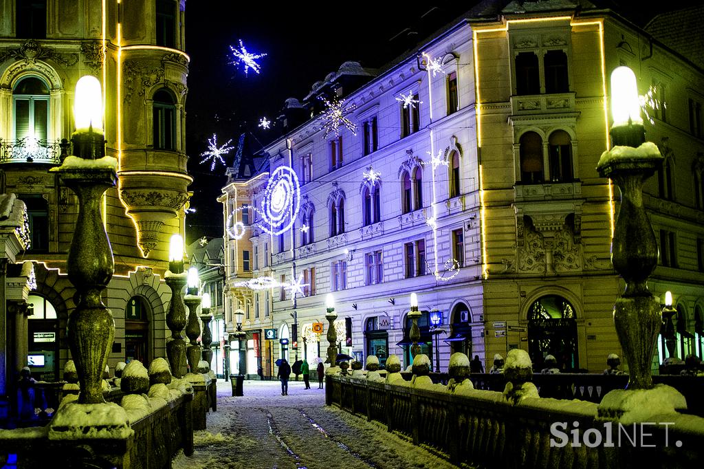 sneg v Ljubljani