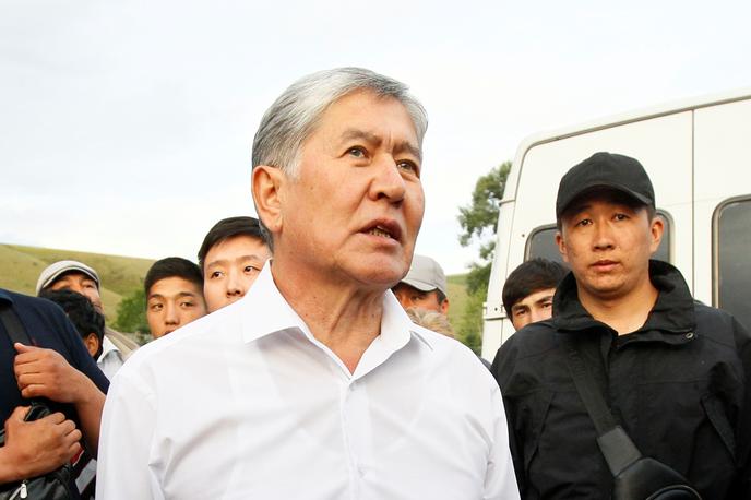 Almazbek Atambajev | Nekdanjega predsednika Kirgizistana Almazbeka Atambajeva želijo prijeti zaradi obtožb o korupciji. | Foto Reuters