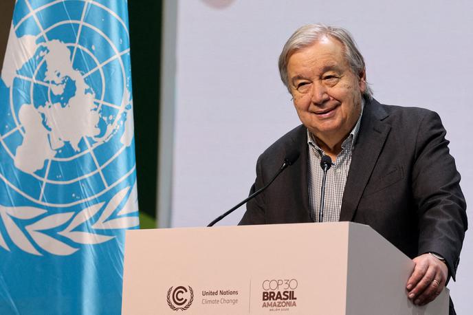 Antonio Guterres | Antonio Guterres je položaj generalnega sekretarja ZN narodov prevzel 1. januarja 2017. | Foto Reuters