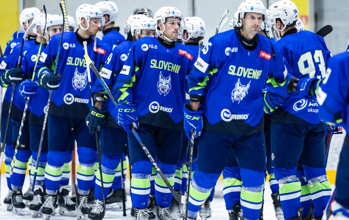 slovenska hokejska reprezentanca | Slovenske hokejiste čaka pripravljalni dvoboj z Madžari. | Foto Jure Banfi