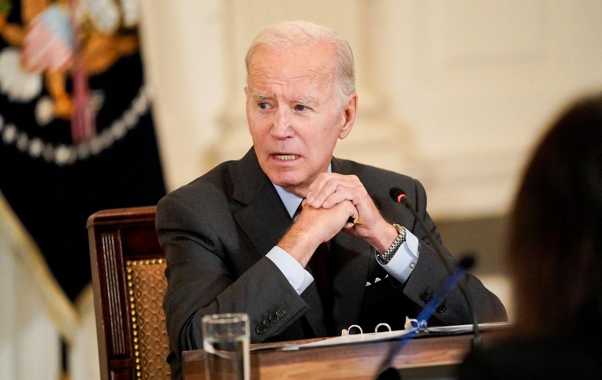 Joe Biden | Ameriški predsednik Joe Biden je letalsko nesrečo komentiral z besedami, da ni presenečen. | Foto Reuters